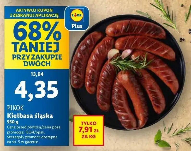 Kiełbasa śląska Pikok: skład, cena i opinie, które zaskakują