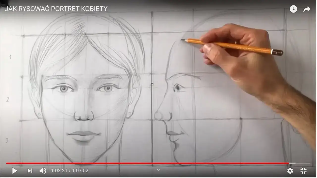 Jak narysować twarz kobiecą – proste kroki dla każdego artysty