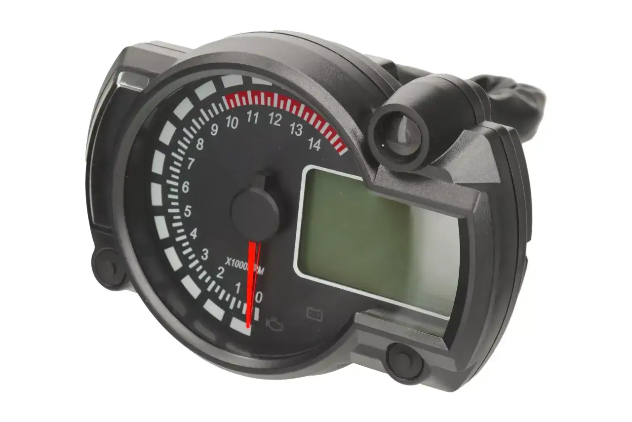 Uniwersalny licznik motocyklowy: Podłącz i skalibruj krok po kroku