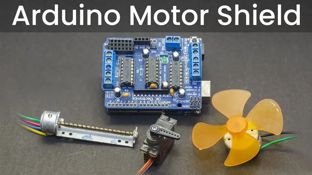Alles, was Sie über das Arduino Motor Shield wissen müssen: Funktionen und Anwendungen