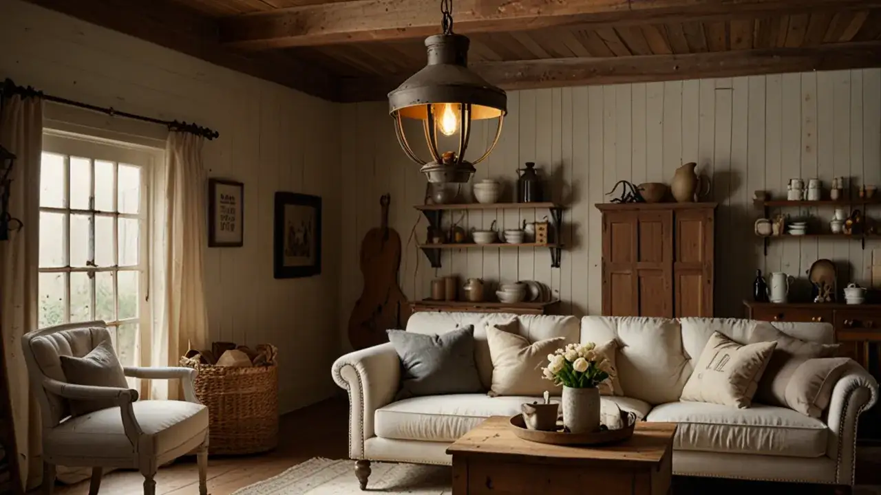 Lampa farmhouse: jak stworzyć przytulne wnętrze pełne uroku