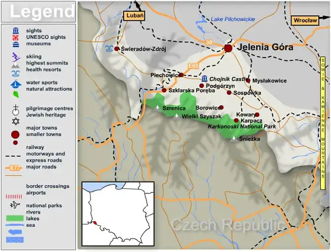 Gdzie leży Karpacz? Odkryj serce Karkonoszy i Śnieżki!