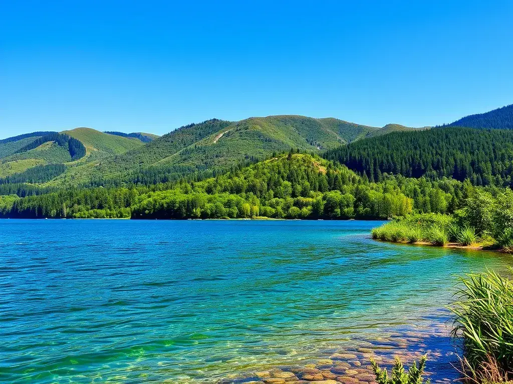 Jezioro Białe Uścimowskie - piękne miejsce na wędkowanie i wypoczynek