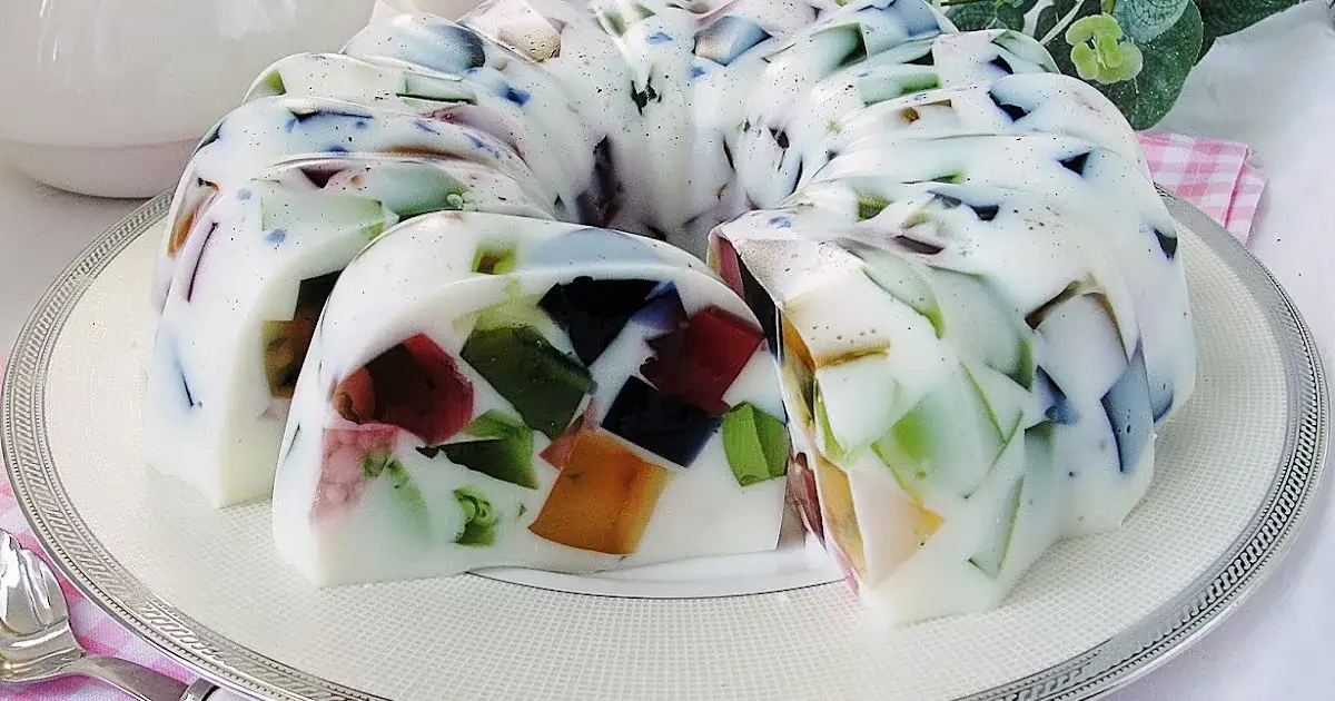 Pyszne ciasto salceson z mleka i galaretek - prosty przepis na deser