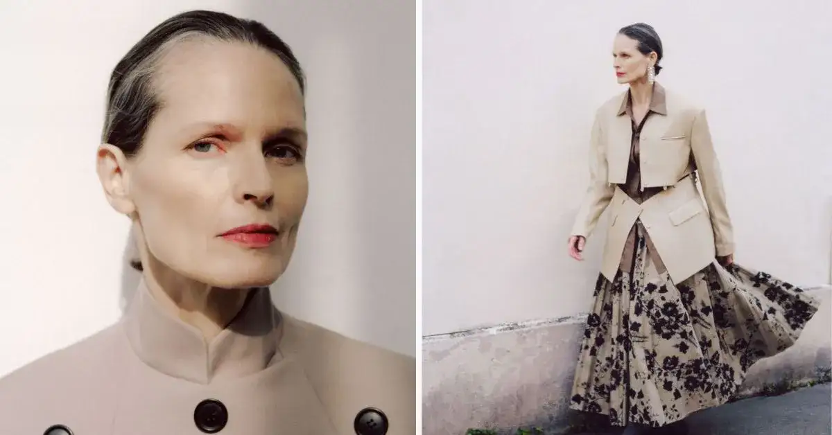 Niesamowite: ta 50-letnia modelka pojawiła się na okładce Vogue Polska i podbija wybiegi