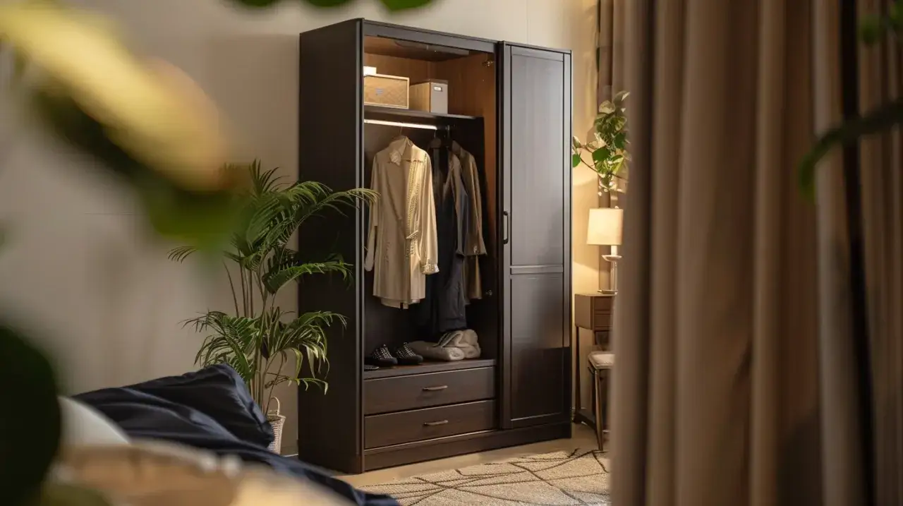 Jaką małą szafę z lustrem wybrać do niewielkiej sypialni?