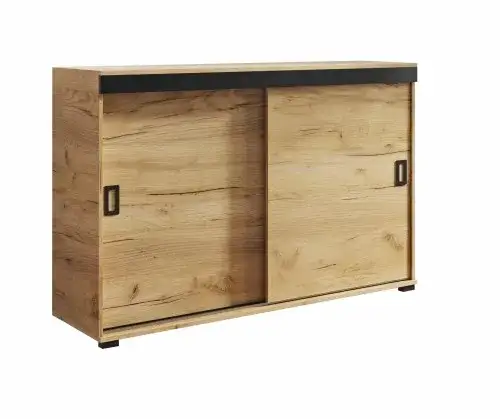 Komoda z przesuwanymi drzwiami – rozwiązanie do każdego wnętrza