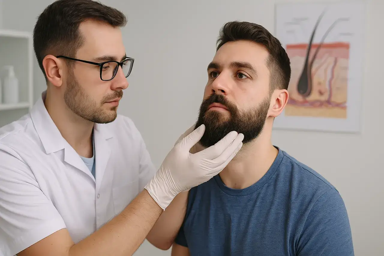 Jak zagęścić zarost? Porady eksperta, minoksydyl i dieta.