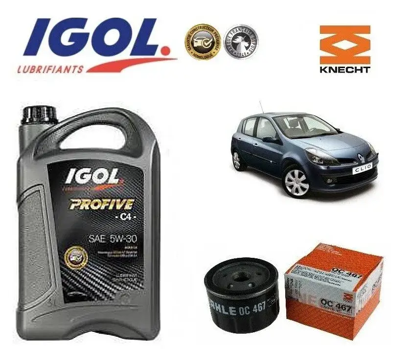 Clio 3 1.5 dCi : Quelle huile ? FAP (RN0720) ou sans FAP (RN0710)