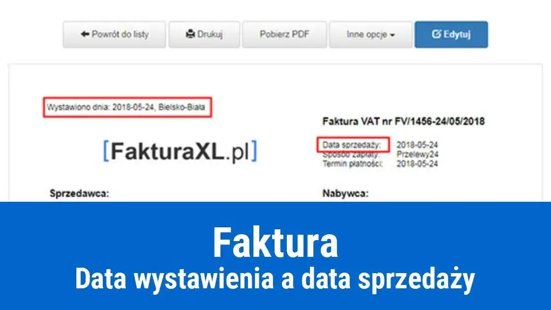 Data sprzedaży na fakturze za najem. Unikaj błędów podatkowych i księgowych