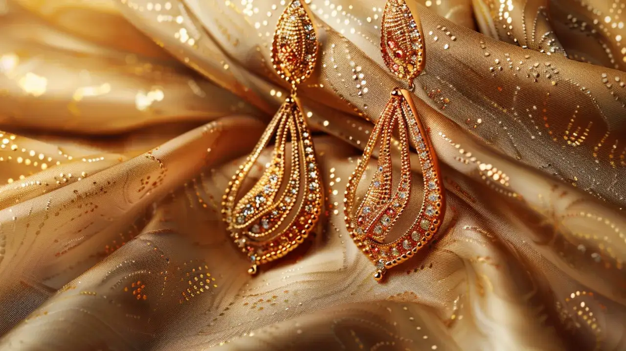 9 powodów, by wybrać długie złote kolczyki. Zaskocz wszystkich!