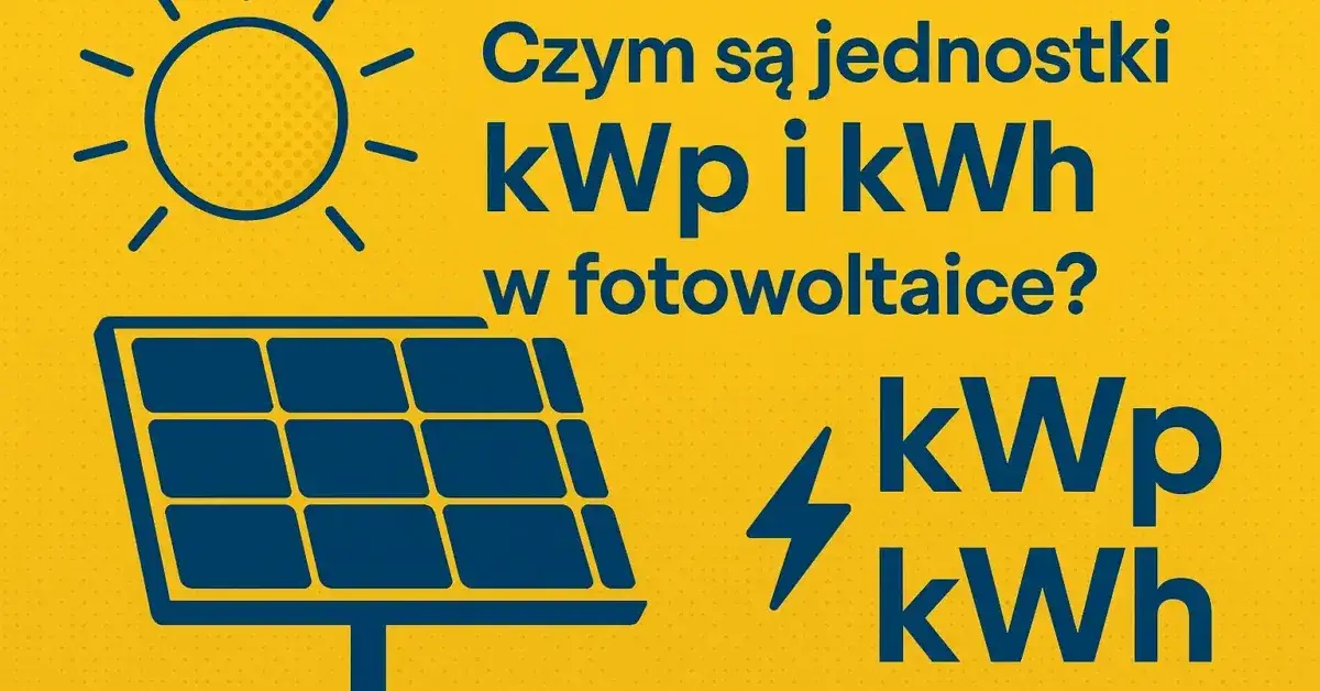 Co oznacza kWp w fotowoltaice? Prosta i przejrzysta definicja mocy szczytowej