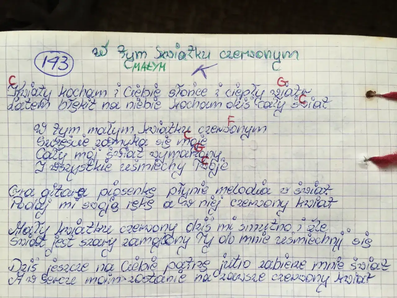 Czego chcesz od nas, Panie: Nuty, akordy, tekst zagraj to!