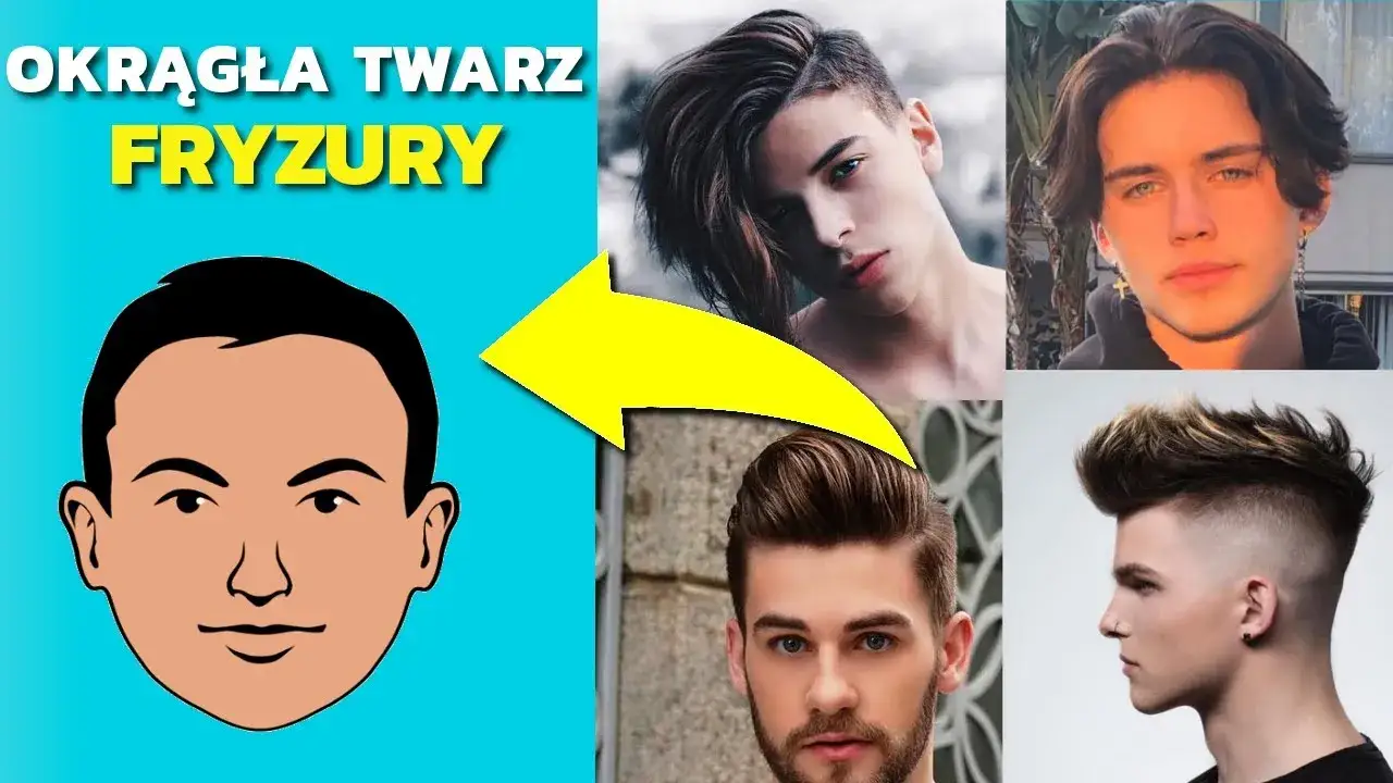 Fryzury męskie do okrągłej twarzy: wyszczuplaj i wydłużaj!