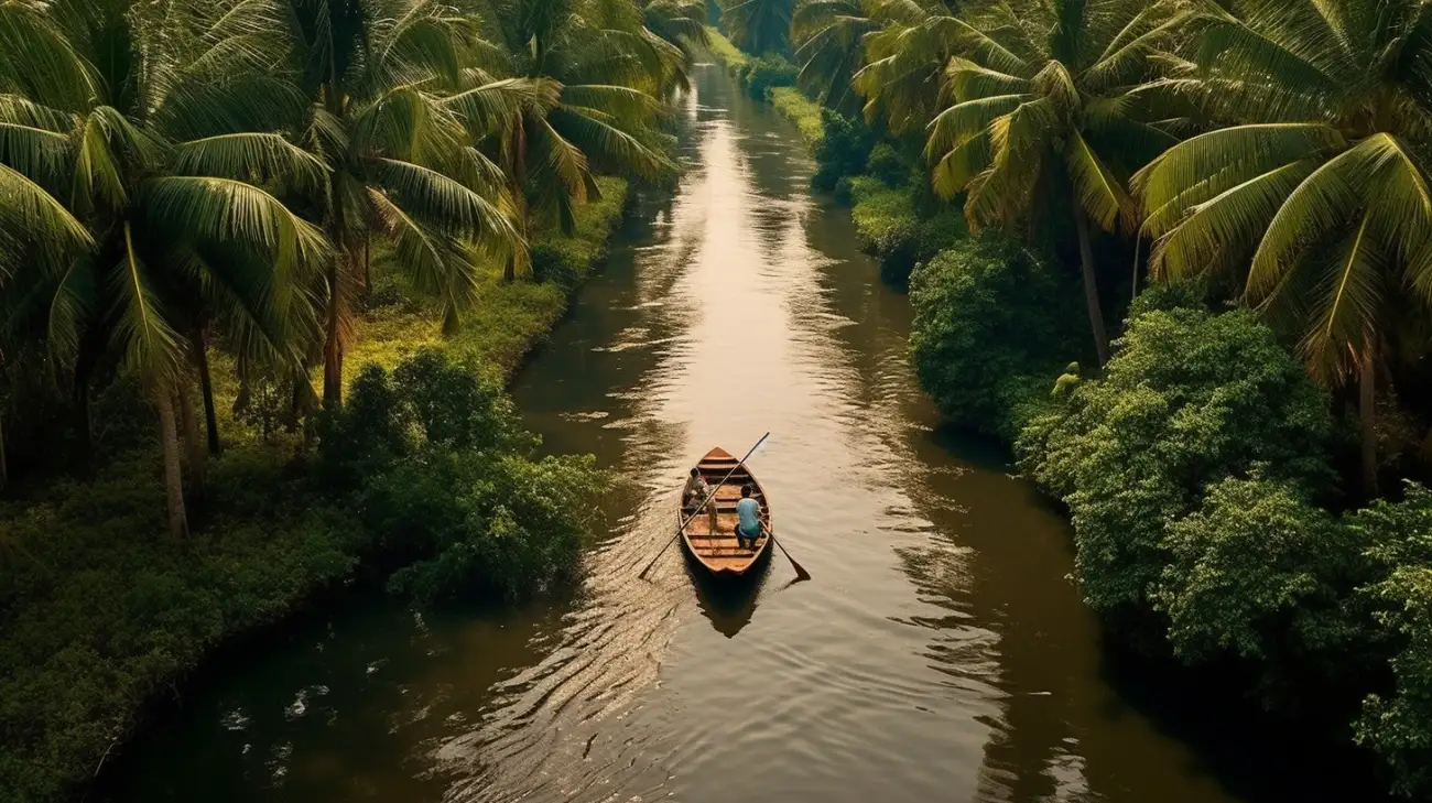 Delta Mekong - Rejsy, Krajobrazy, Komary