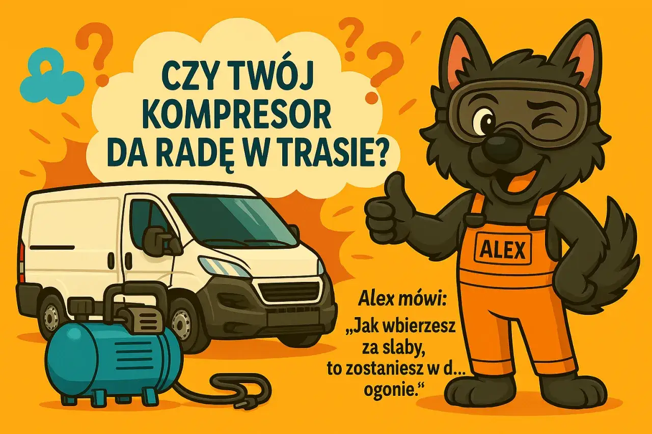 Kompresor do wulkanizacji: Jak wybrać i uniknąć kosztownych błędów?