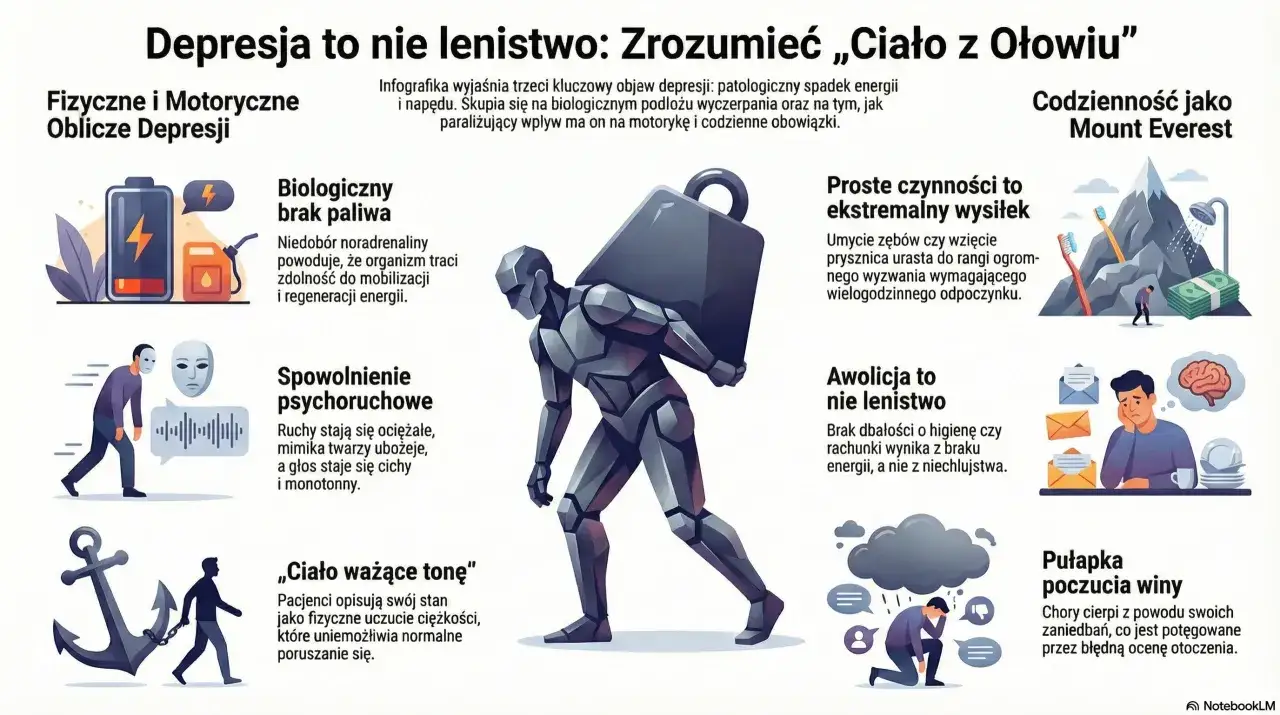 Fizyczne objawy depresji i nerwicy: Co mówi Twoje ciało?