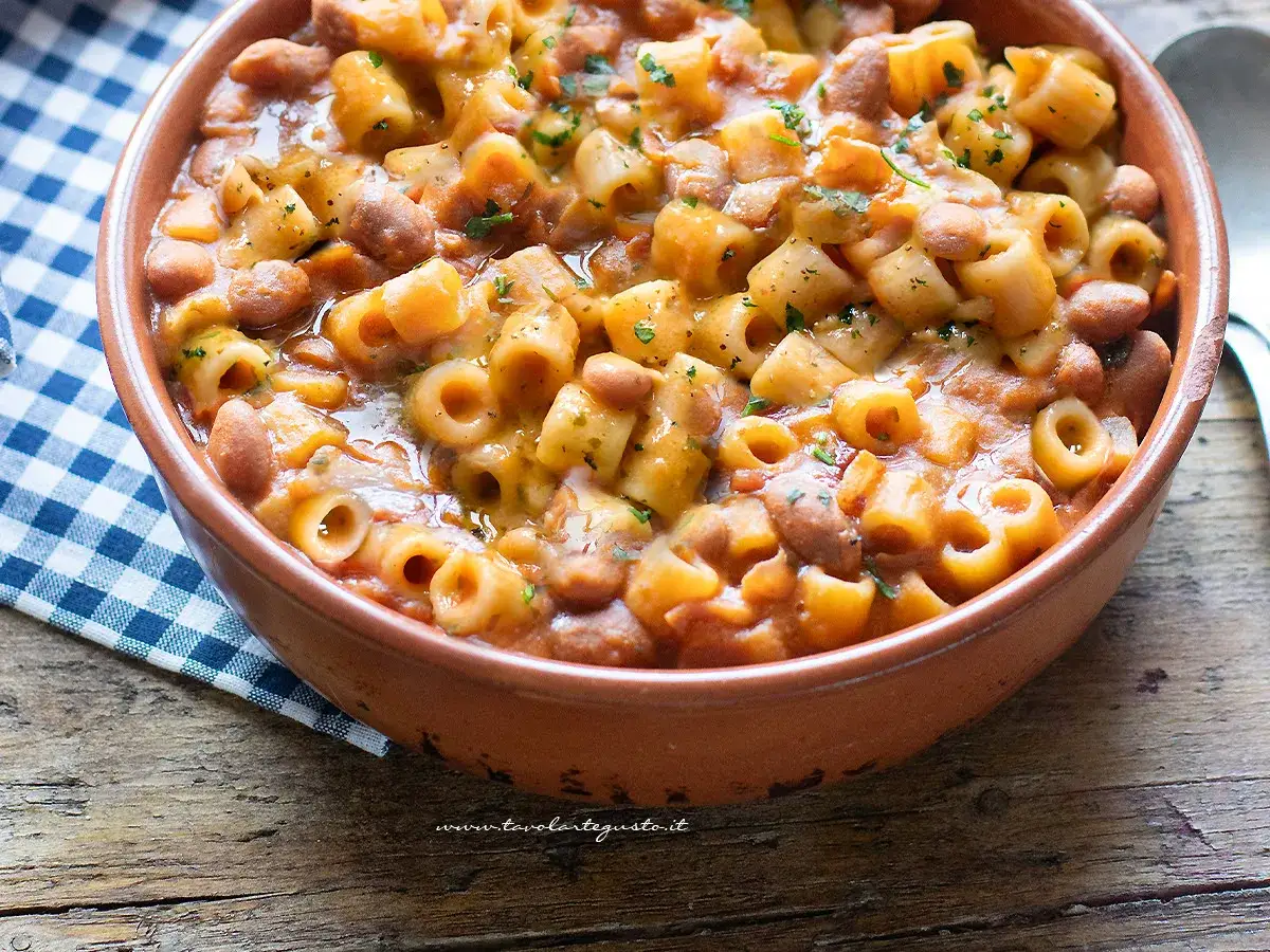 Pasta e Fagioli Bimby: la ricetta facile, veloce e super cremosa