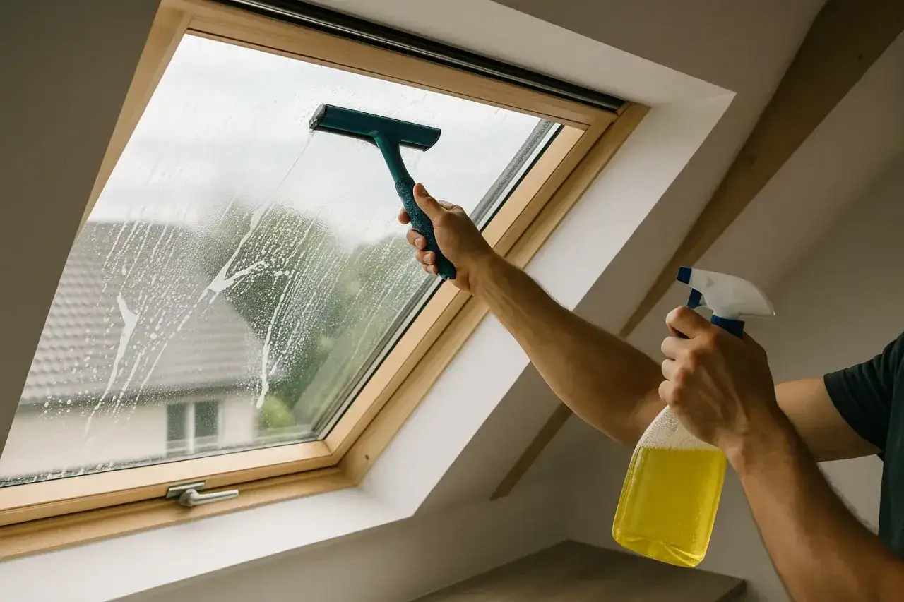 Jak myć okna dachowe bez smug? Praktyczny poradnik krok po kroku