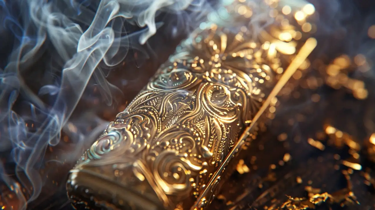 Złota zapalniczka: Luksusowy dodatek dla koneserów palenia