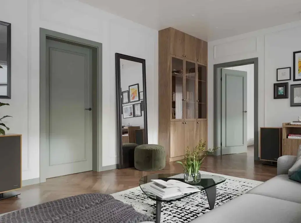 Ciemne drzwi jaka podłoga - idealne połączenia kolorów i stylów