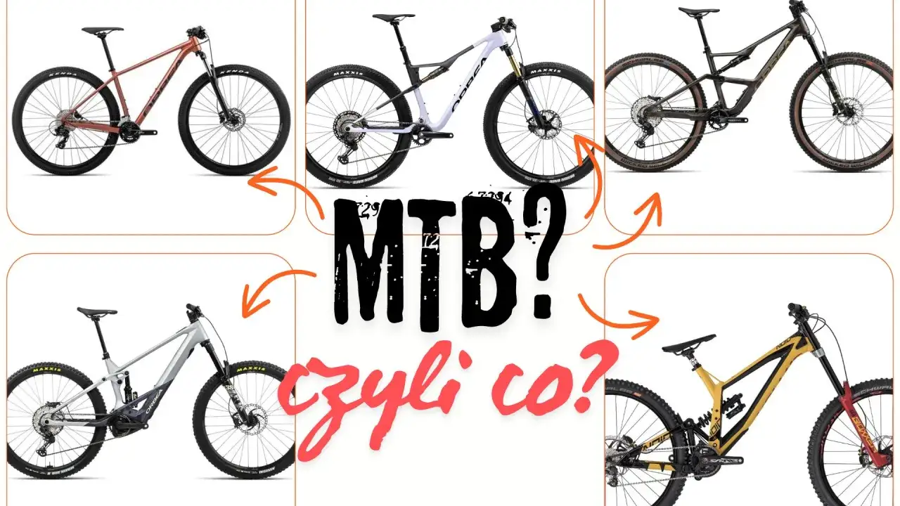 Różne rodzaje rowerów MTB: hardtail, full-suspension, elektryczny i zjazdowy. Który wybrać?