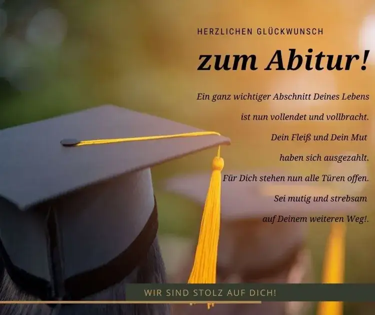Herzliche wünsche zum abitur: Inspirierende Botschaften für den Erfolg