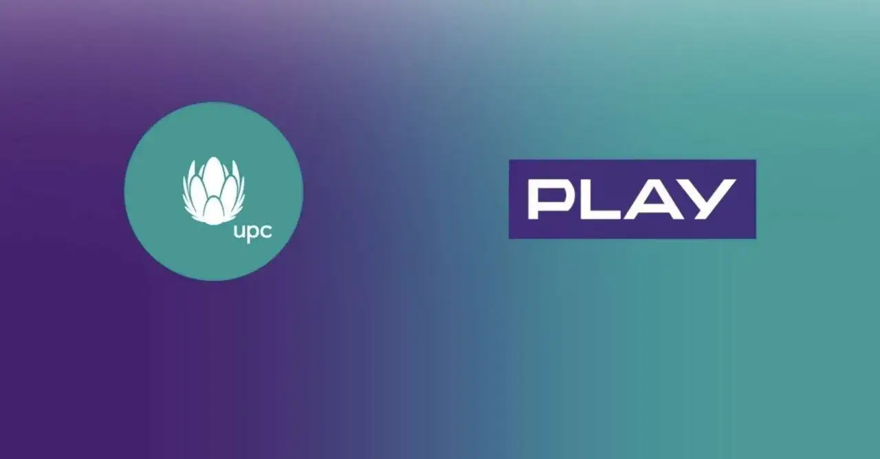 Logo UPC i napis PLAY. Dowiedz się, jak sprawdzić do kiedy umowa Play, aby uniknąć niespodzianek.