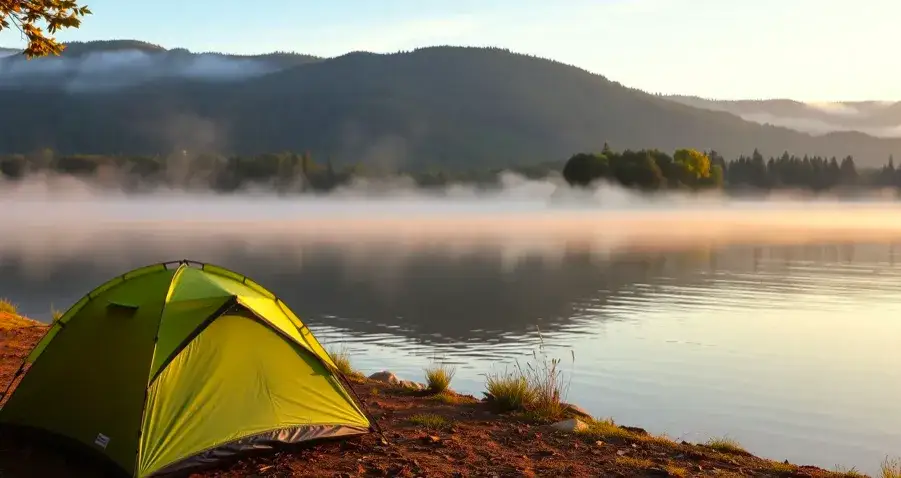 Gdzie pod namiot nad jezioro? Najlepsze miejsca na biwak bez niespodzianek