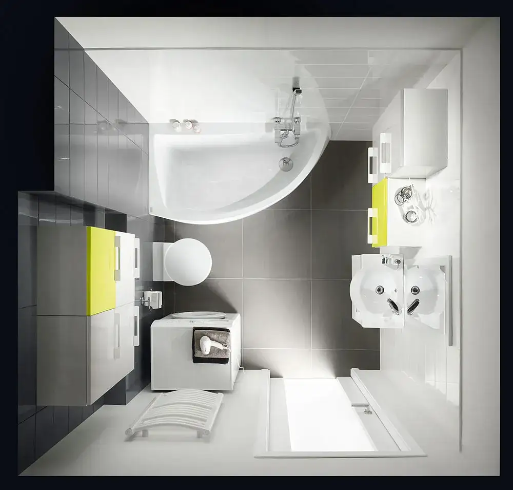 Jak urządzić bardzo małą łazienkę i uniknąć uczucia ciasnoty