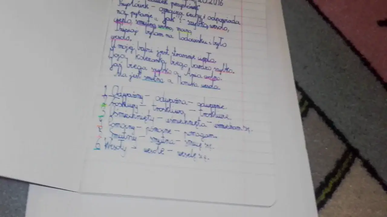 Jak pisać w zeszycie w szeroką linię? Praktyczny poradnik