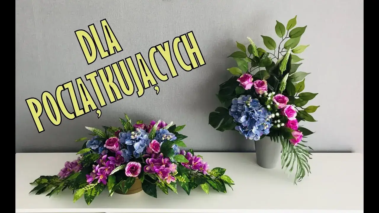 Jak zrobić stroik na cmentarz w doniczce, by uczcić bliskich