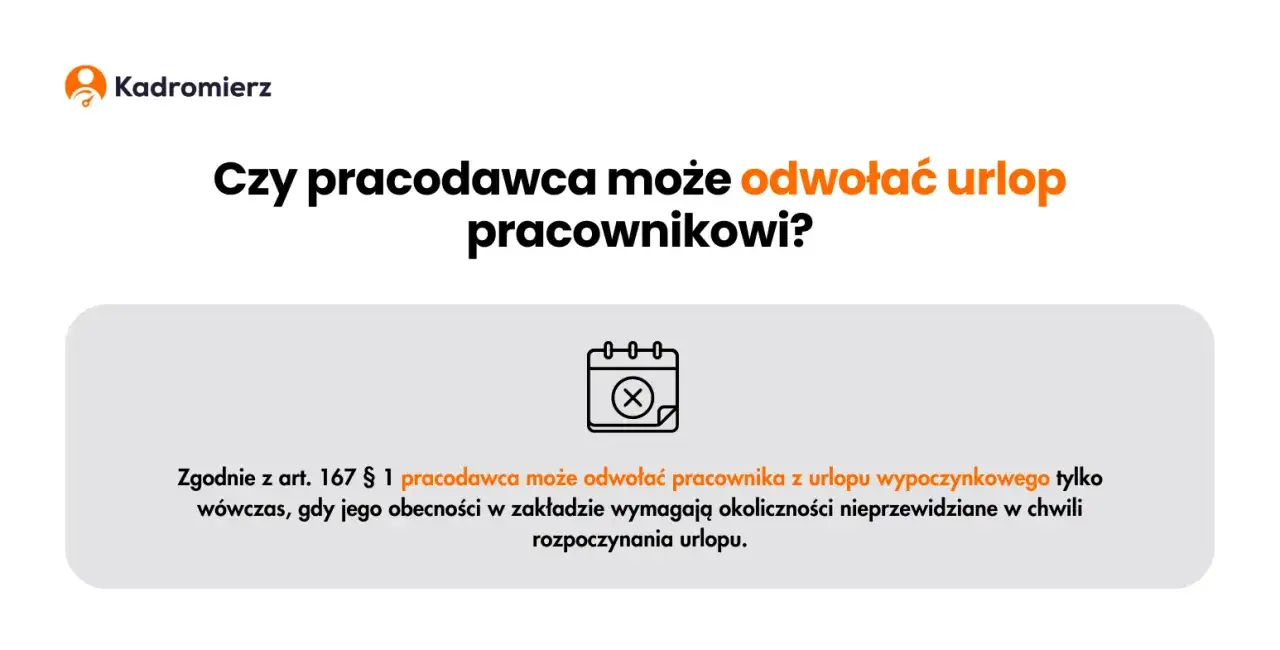 Odwołanie z urlopu: Czy musisz wracać? Prawa i koszty.