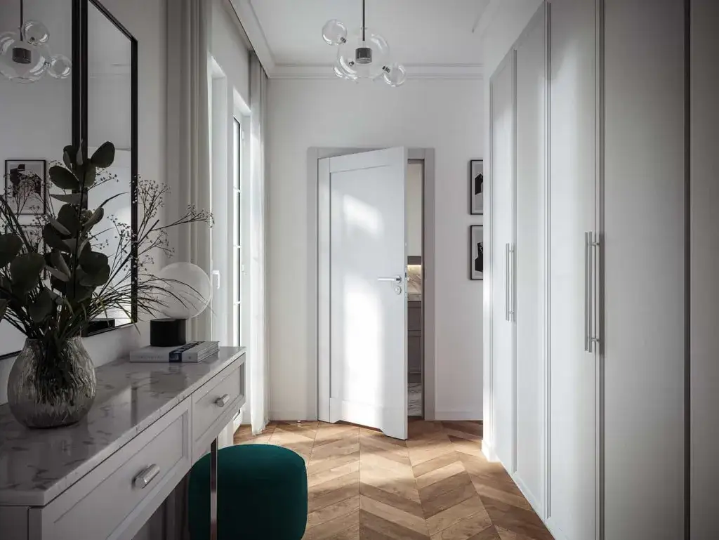 Podłoga do szarych drzwi: Harmonia czy kontrast? Wybierz idealnie!