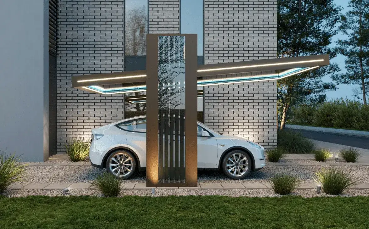  Dobre pomysły na wiaty z panelami fotowoltaicznymi