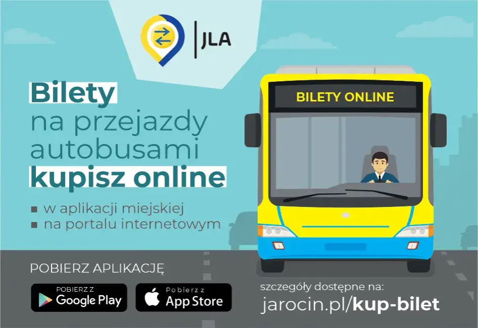 Jarocin: Rozkład jazdy autobusów JLA. Bilety, aplikacje i darmowe kursy!
