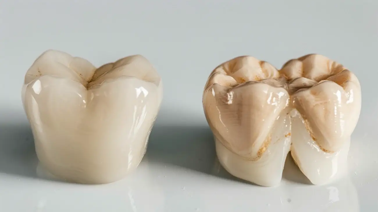 Porównanie korony akrylowej i kompozytowej: Która jest lepsza?