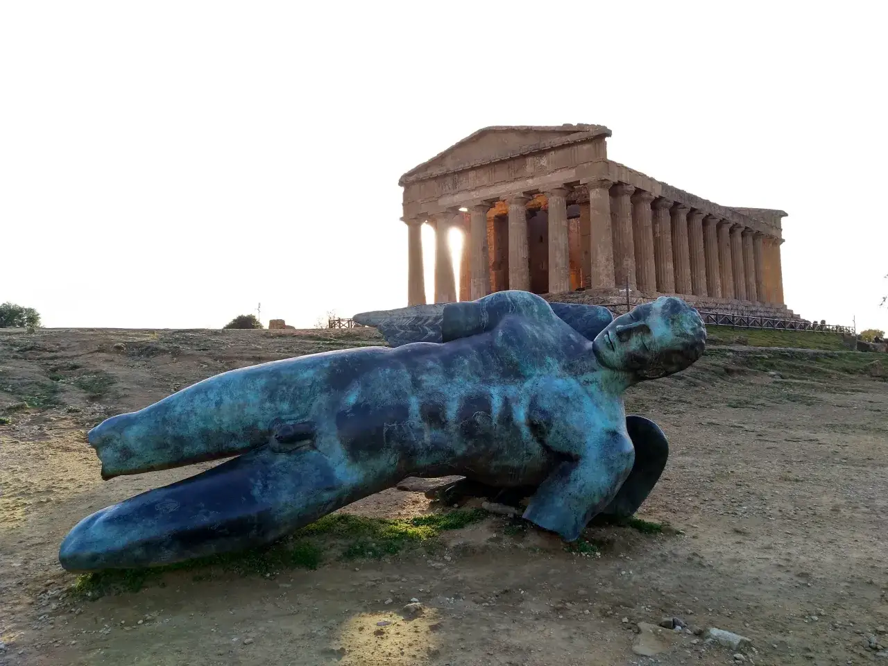 Dolina Świątyń Mitoraj: Ikar, który został na Sycylii