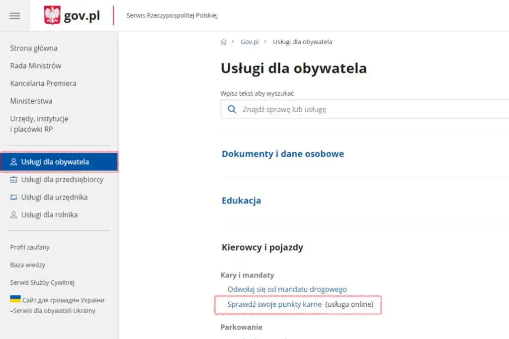 Gdzie sprawdzić punkty karne? Online, na policji krok po kroku