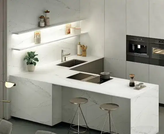 Konglomerat kwarcowy Opole - trwałe blaty kuchenne, które zachwycają