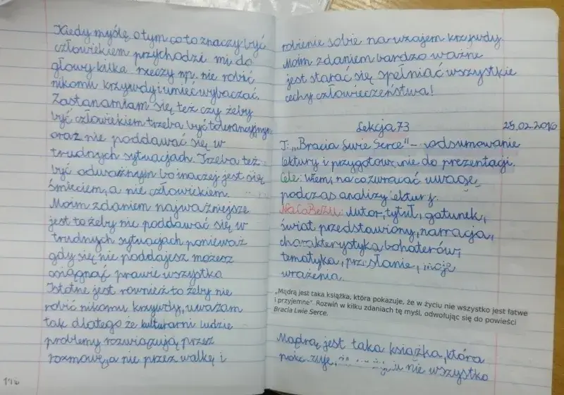 Czy warto być dobrym człowiekiem? Argumenty i przykłady w rozprawce