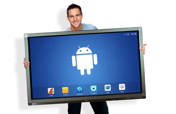 Écran géant tactile : comparez les meilleurs modèles et prix disponibles
