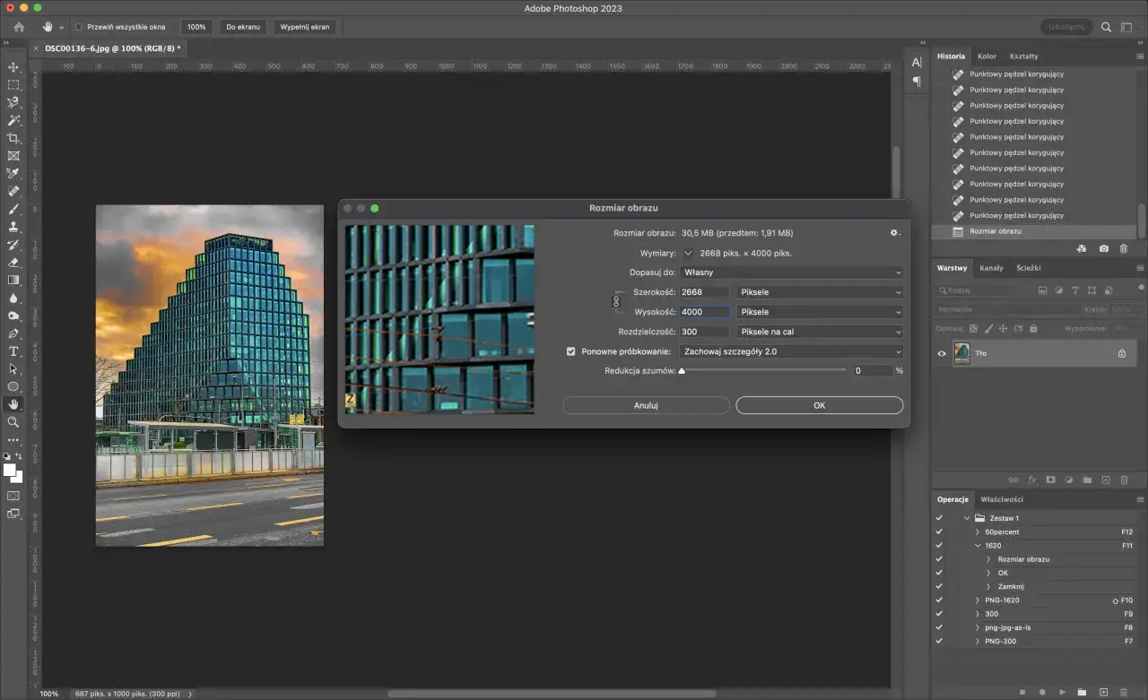 Zmień rozmiar zdjęcia w Photoshopie: Mistrzowskie techniki i AI