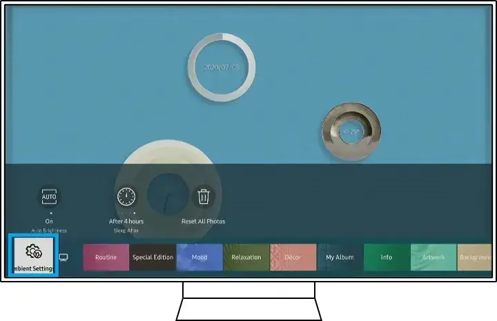 Twój TV Samsung: Wygaszacz ekranu to Tryb Ambient i Sztuka?