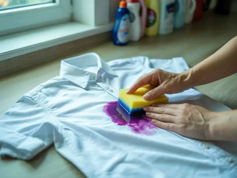 Skuteczne sposoby na to, czym sprać farbę do włosów z ubrań