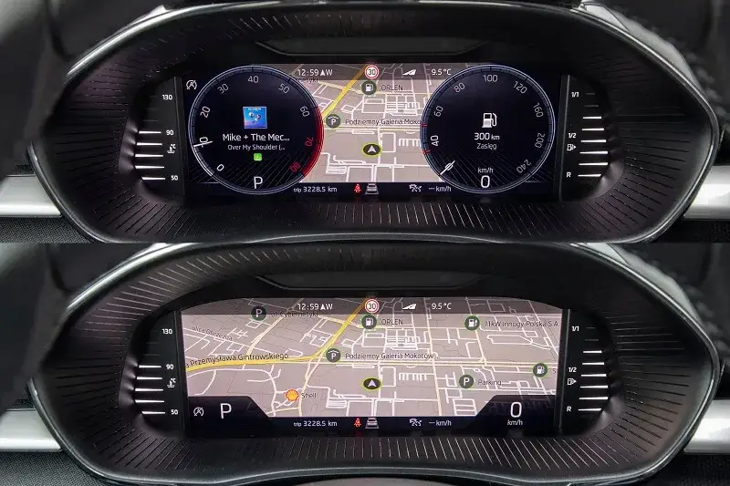 Skoda Fabia: Nowoczesna tablica rozdzielcza i jej funkcje