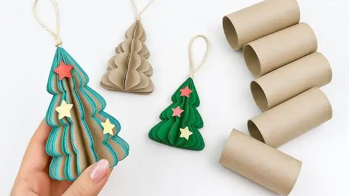 Jak zrobić ozdoby z rolek po papierze toaletowym - kreatywne pomysły DIY