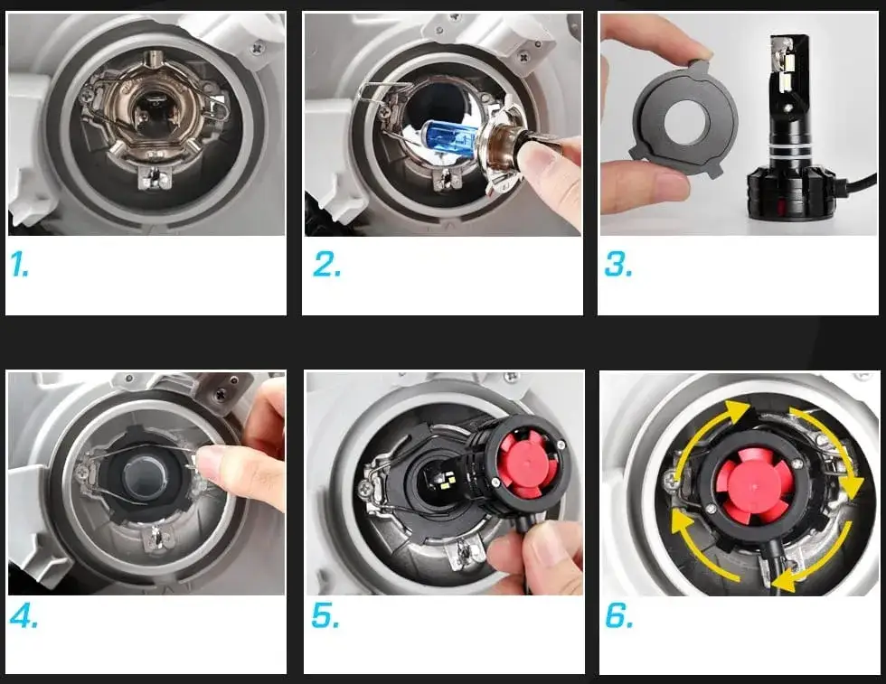 Legalny montaż LED H7: Poradnik, by nie oślepiać i jeździć bezpiecznie