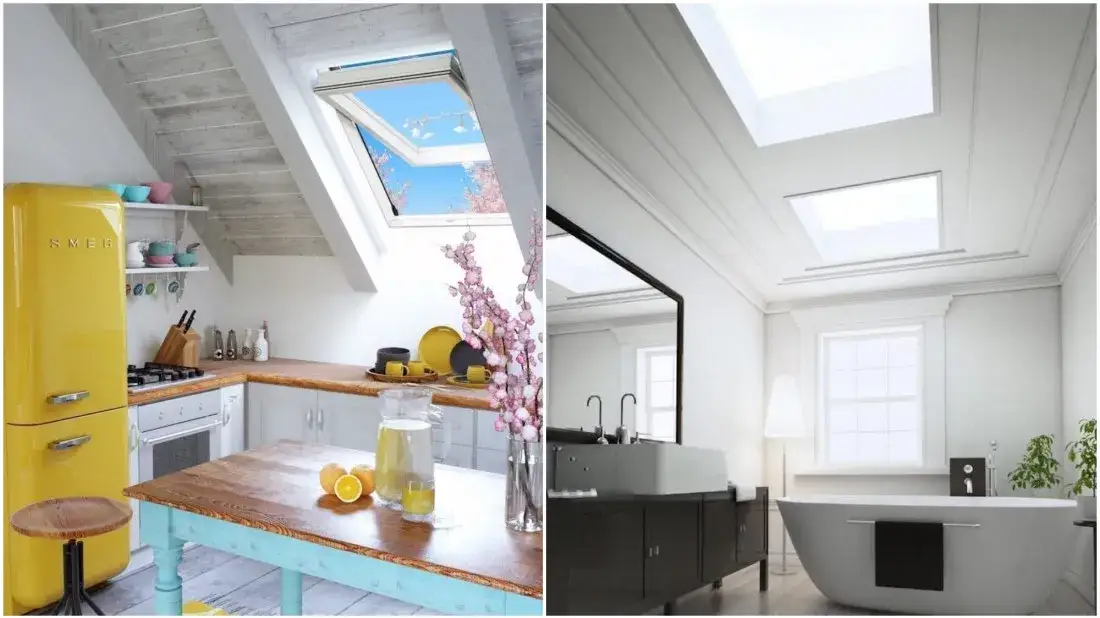 Okno dachowe do łazienki: drewniane czy plastikowe? Porównanie