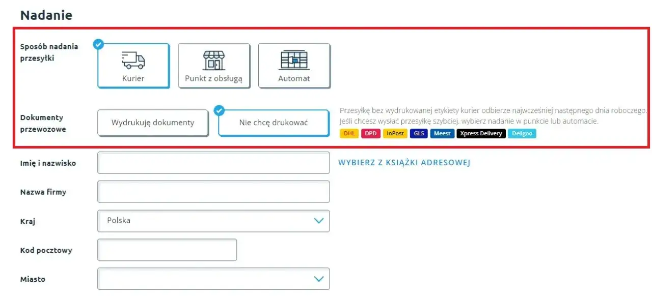 Jak nadać paczkę bez drukowania etykiety - proste kroki i porady